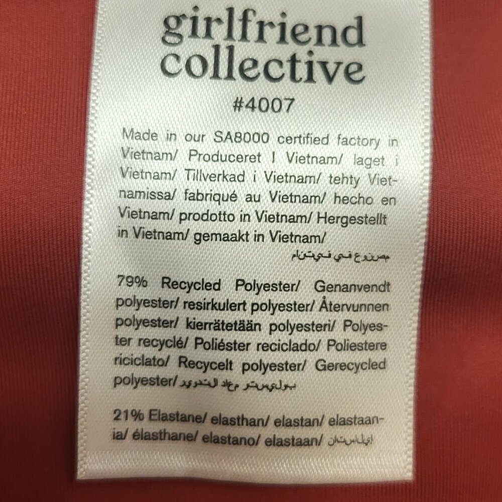 Girlfriend Collective Compressive High Waisted Leggings: Sedona(Rust) MED NWT - Picture 8 of 10
